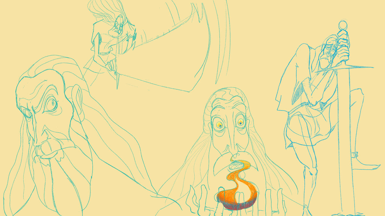 Peredur (Character Design, Feature Film)