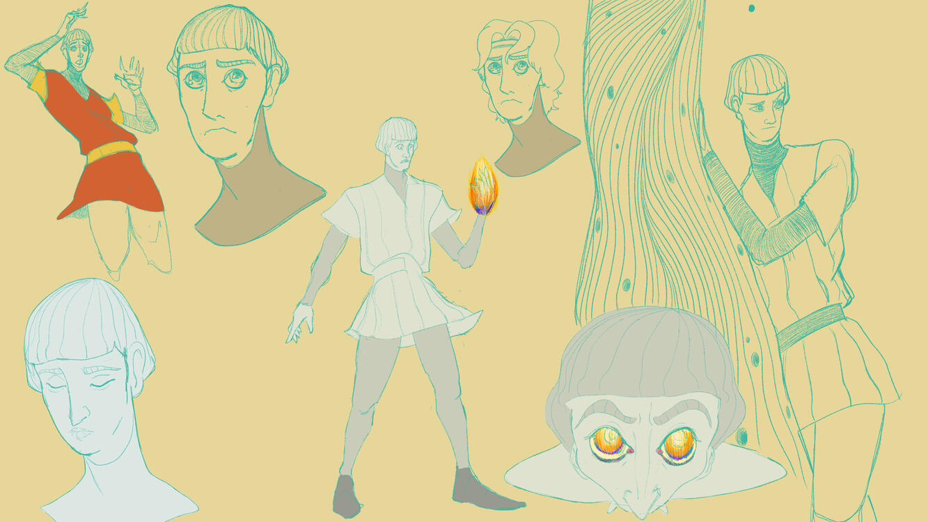 Parsifal (Character Design, Feature Film)