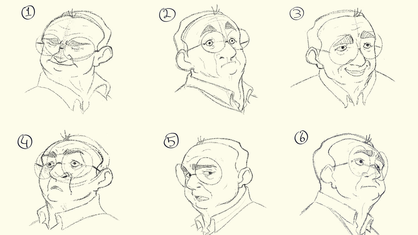 Old Man Expression