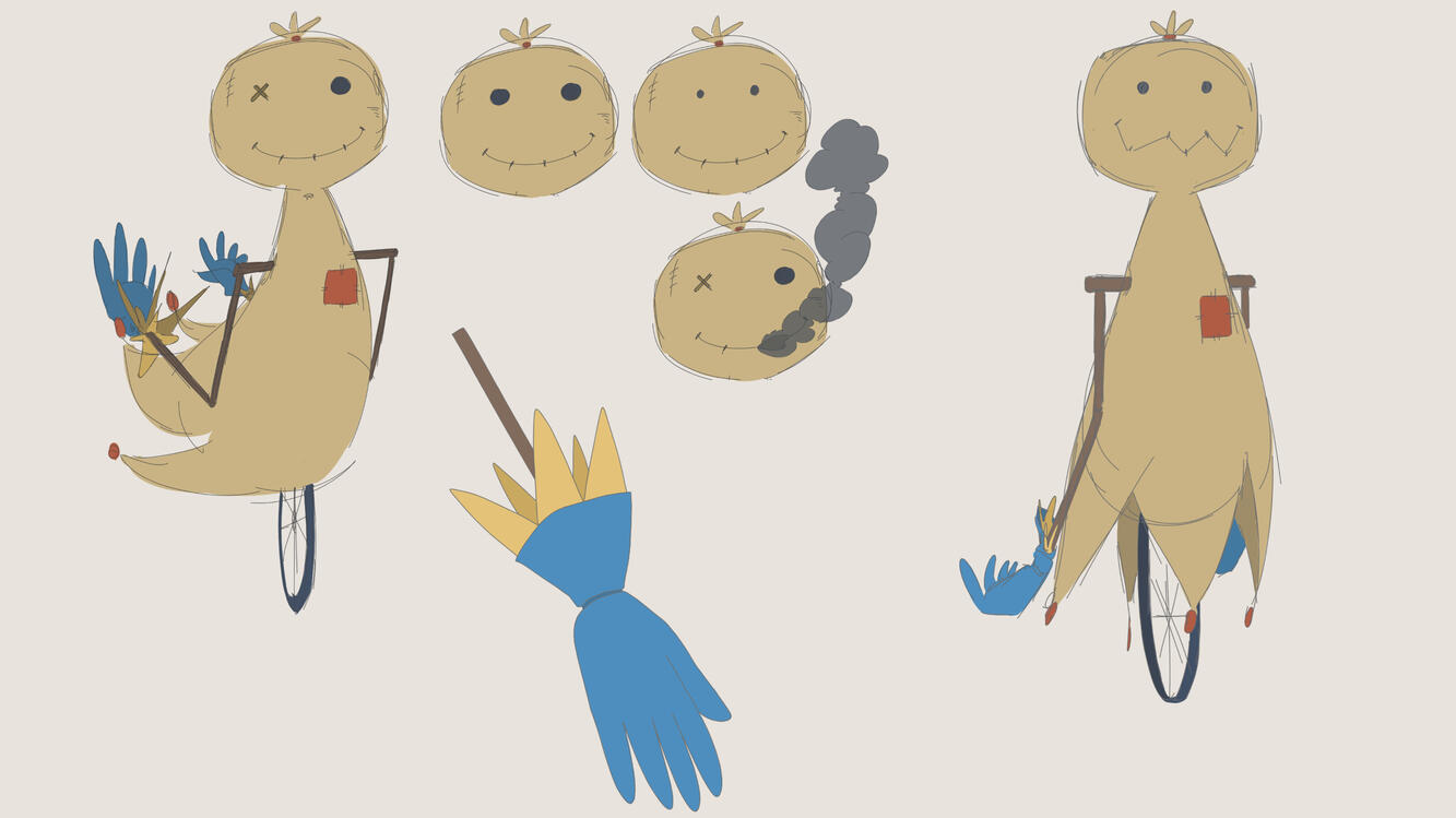 Modron (Short Film Character Design)