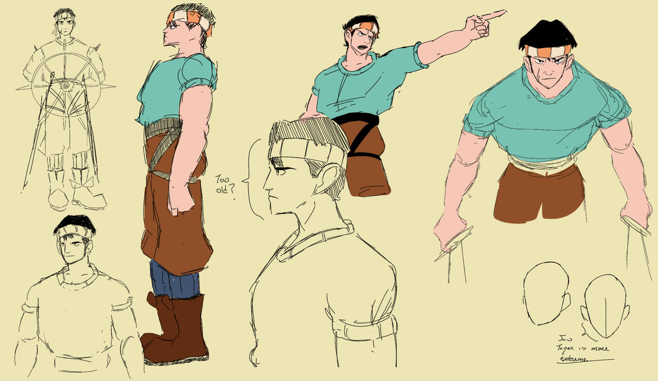 Captain (Short Film Character Design)